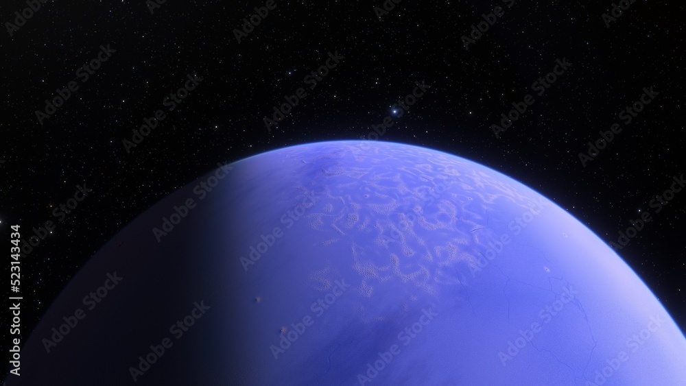 super-earth planet, realistic exoplanet, planet suitable for colonization, earth-like planet in far space, planets background 3d render
super-earth planet, realistic exoplanet, planet suitable for colonization, earth-like planet in far space, planets background 3d render