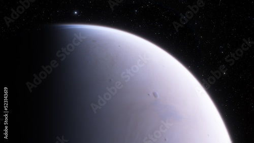 Planets and galaxy  science fiction wallpaper. Beauty of deep space. Billions of galaxy in the universe Cosmic art background 3d render