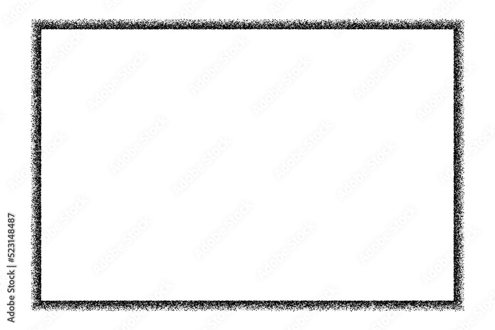 Black abstract frame isolated on white background. Design element with place for text. Texture in grunge style. Digitally generated image. Vector illustration, EPS 10. Black abstract frame isolated on white background. Design element with place for text. Texture in grunge style. Digitally generated image. Vector illustration, EPS 10.