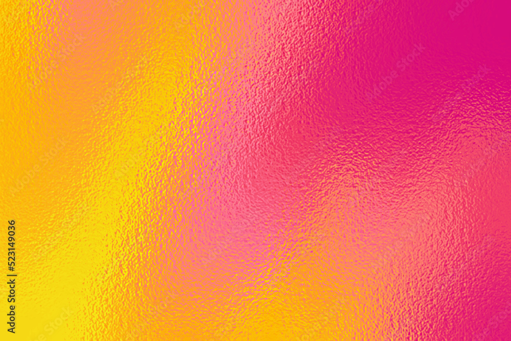 Bright gradient background with foil effect. Red yellow color texture. Neon  ombre. Metal background. Abstract colored backdrop design for summer  prints. Orange modern texture. Vector illustration Stock Vector | Adobe  Stock