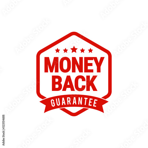 money back guarantee grunge rubber stamp. vector illustration.