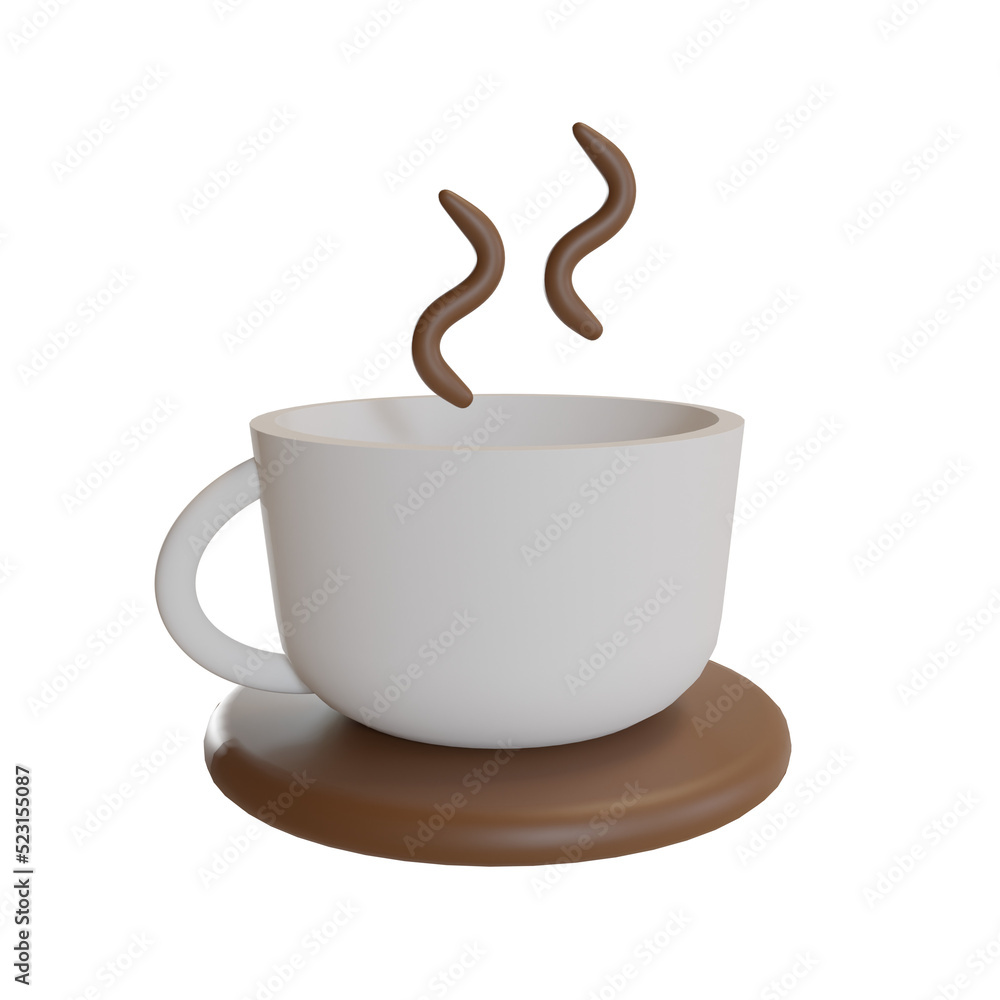 coffee cup illustration 3d coffee cup illustration 3d