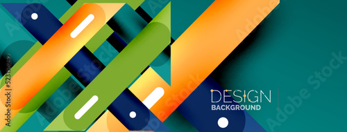 Background overlapping lines. Dynamic lines abstract wallpaper. Straight lines composition vector illustration for wallpaper banner background or landing page
