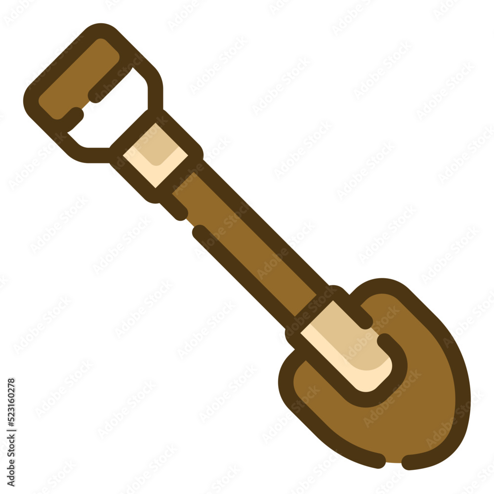 shovel gradient icon