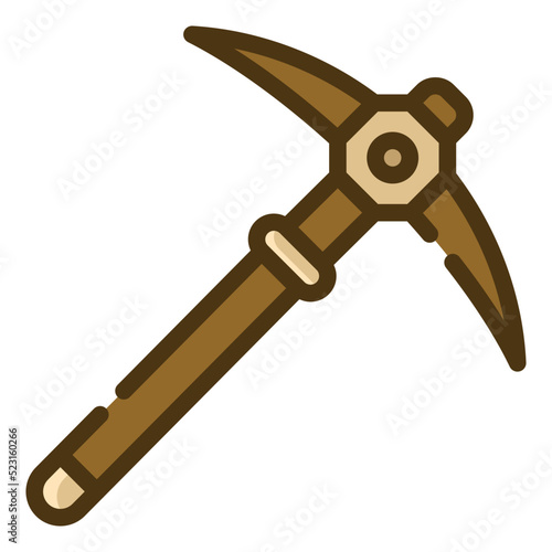 pickaxe gradient icon