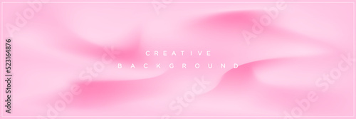 Modern abstract pink banner gradient background design