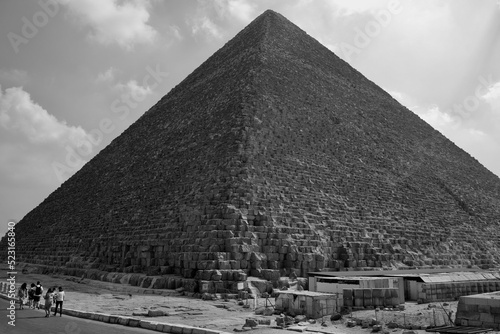 Pyramiden von Gizeh in Ägypten unglaublich