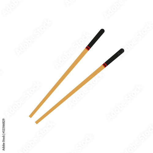 Chopsticks icon. Vector illustration. Isolated.