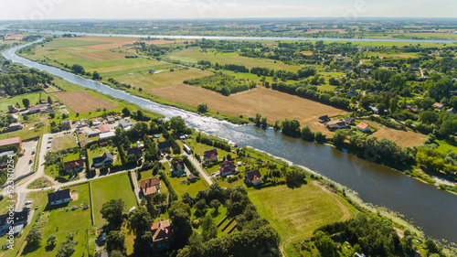 Drewnica most na Szkarpawie