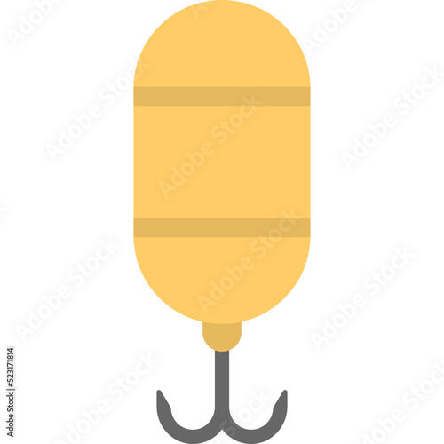 Fishing Bobber Vector Icon 