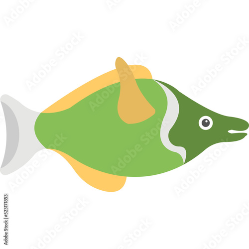 Bluegill Vector Icon 