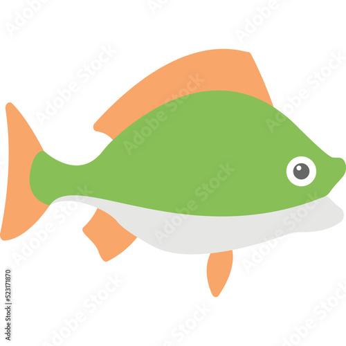 Bluegill Vector Icon 