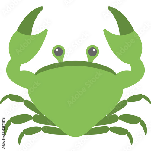 Crawl Crab Vector Icon 