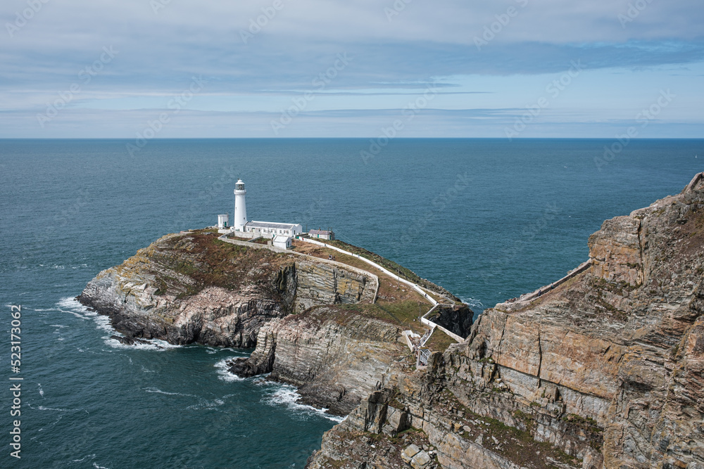 lighthouse on rocks