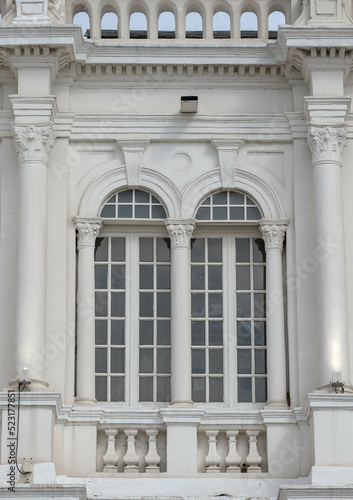 unique and antique window of a heritage building