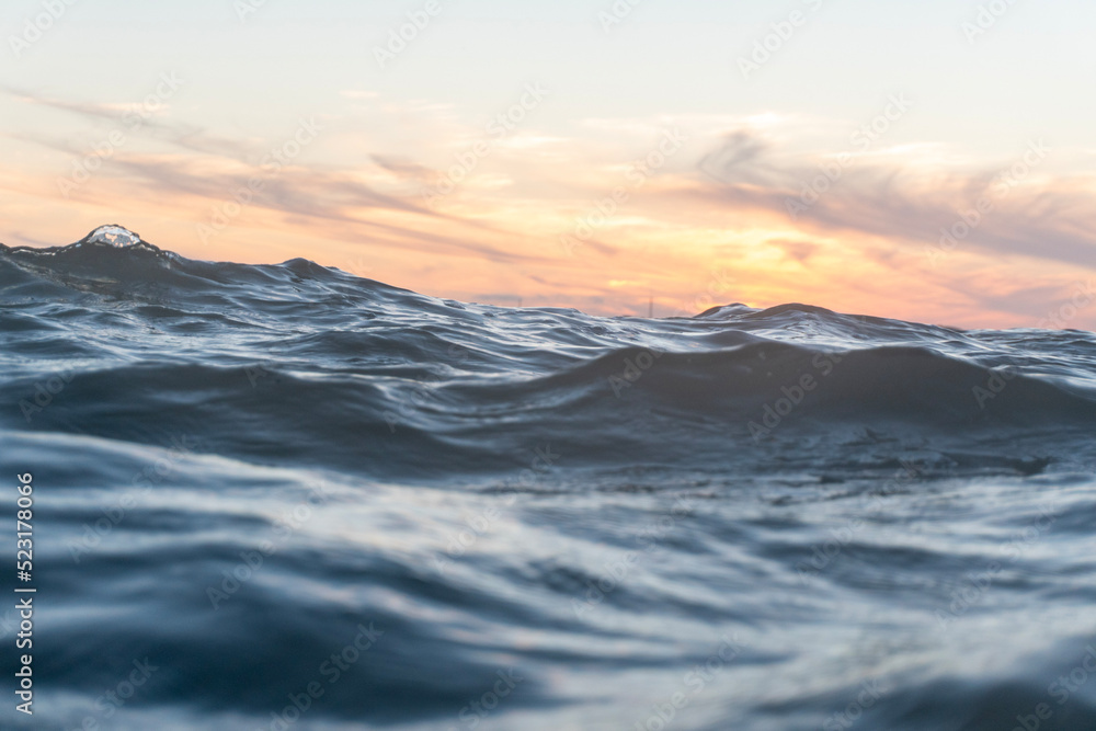 Ocean water waves
