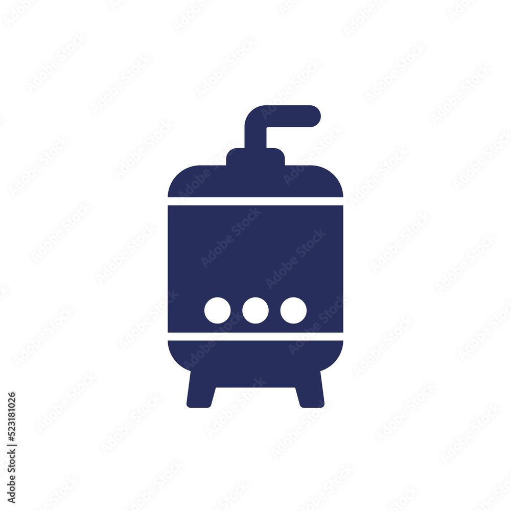 Obraz premium fermentation icon with a tank