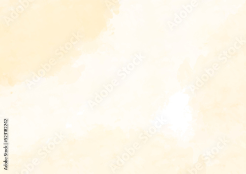 light yellow watercolor background  artistic painting, vintage texture, imitation of old paper