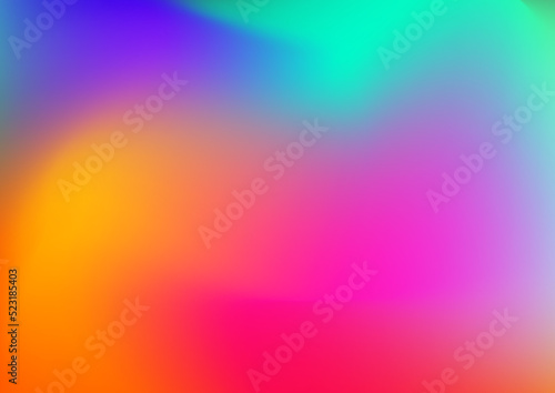 Abstract modern background gradient color. Colorful rainbow gradient with blurred decoration.