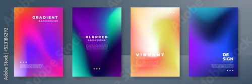 Trendy summer fluid gradient background, colorful abstract liquid 3d shapes. Futuristic design wallpaper for banner, poster, cover, flyer, presentation, advertising, landing page