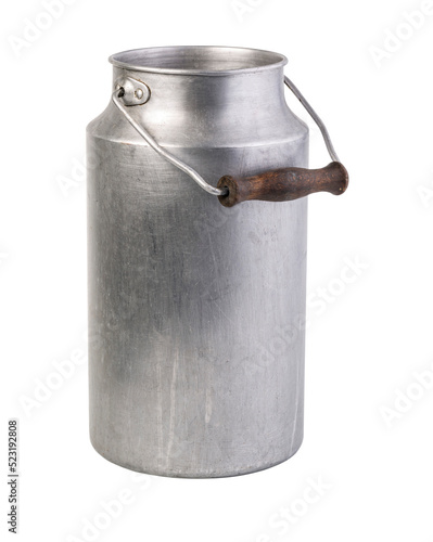aluminium milk can