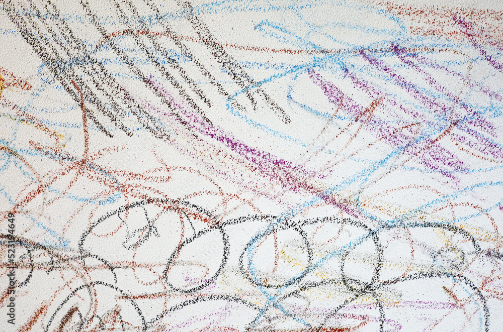 background with colorful doodles.
Image including effect the color tones