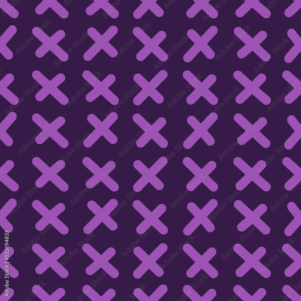 Hand drawn abstract cross seamless pattern. Plus sign endless wallpaper. Doodle style. Hand drawn abstract cross seamless pattern. Plus sign endless wallpaper. Doodle style.