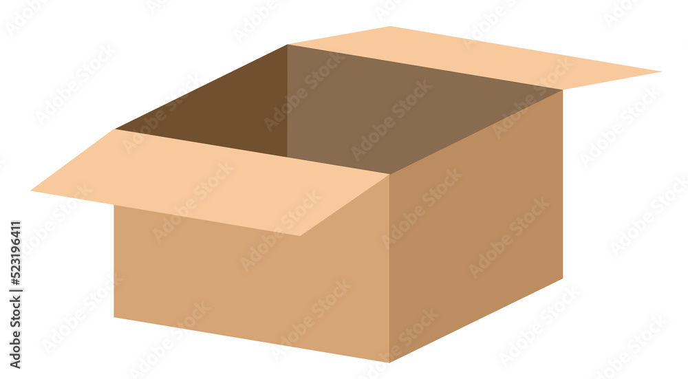 brown paper box 