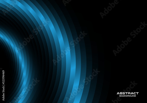 Abstract gradient spiral background for business brochure cover design. Vector and illustration banner poster template