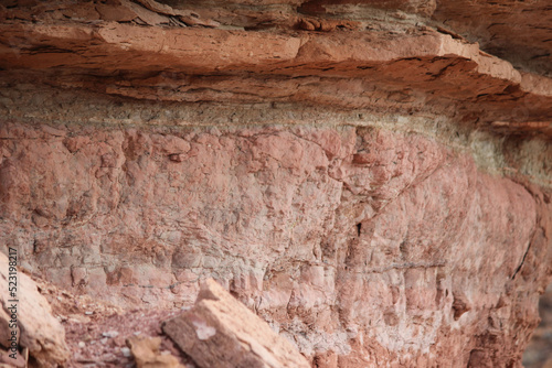 surface of the moon geological site in tataouin, Tunisia, North Africa