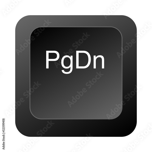 PgDn key