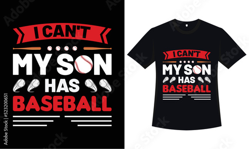Baseball T-shirt design