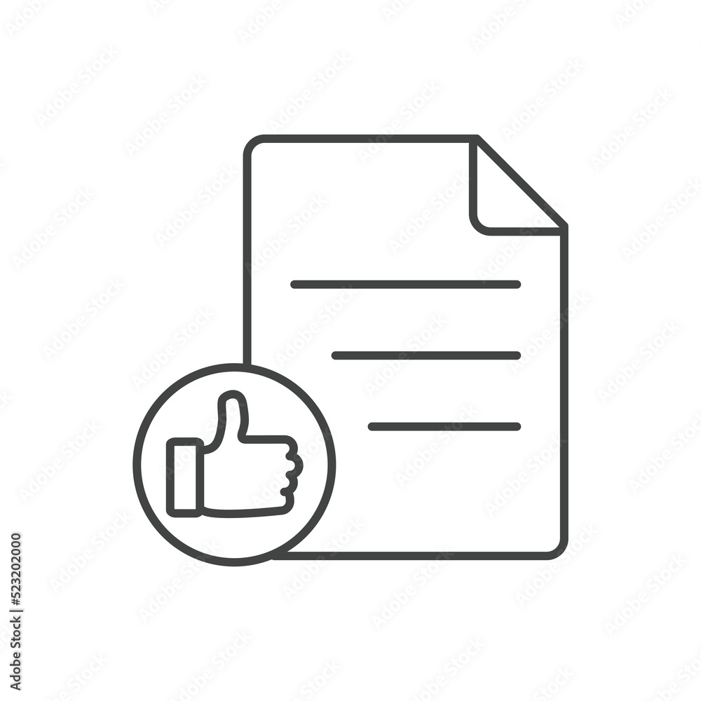 Certificate with thumb icons symbol vector elements for infographic web Certificate with thumb icons symbol vector elements for infographic web