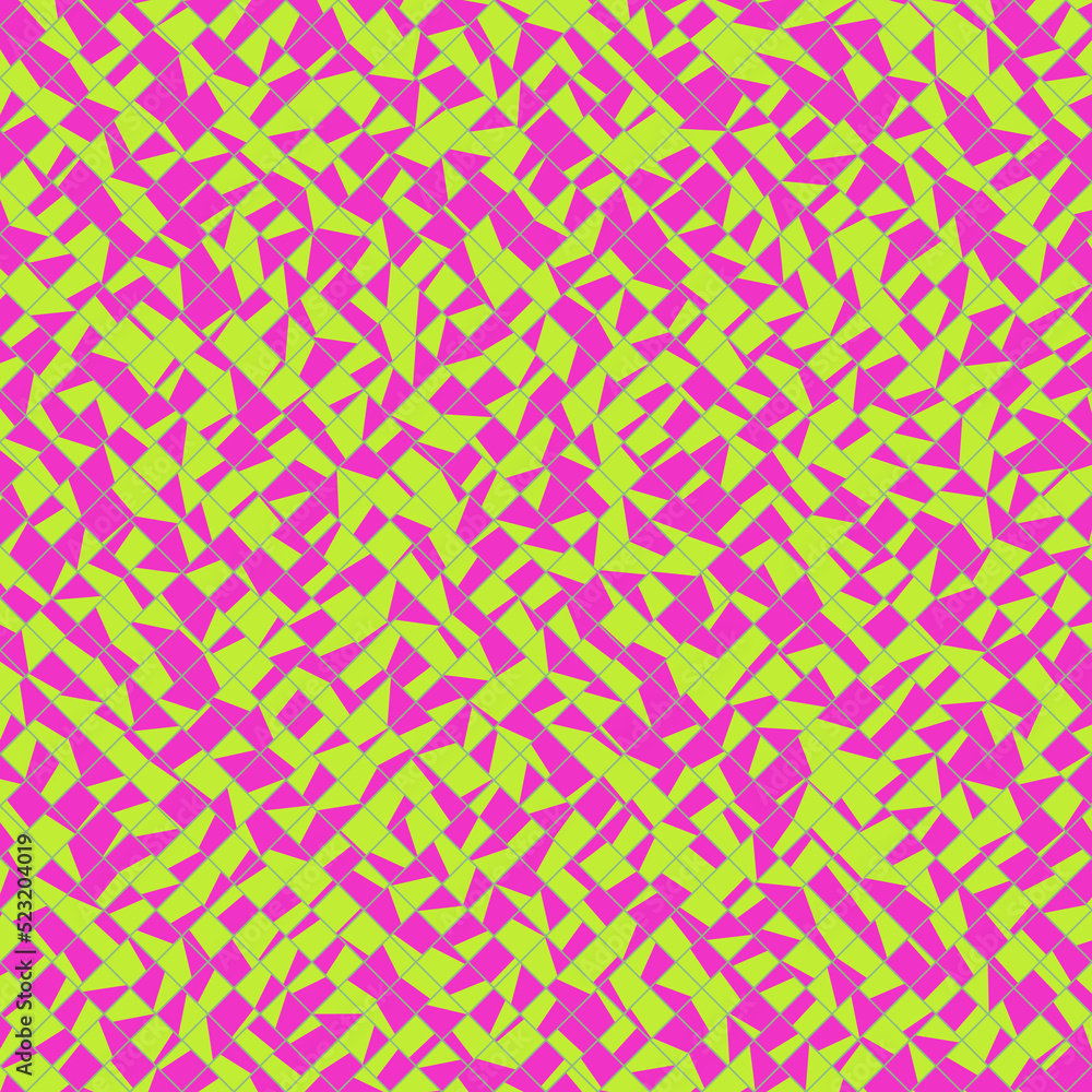 Fototapeta premium Color Rhombus tile tessellation pattern illustration