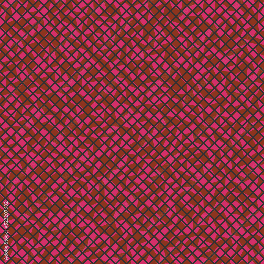 Color Rhombus tile tessellation pattern illustration Color Rhombus tile tessellation pattern illustration