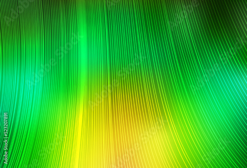 Light Green, Yellow vector background with straight lines.