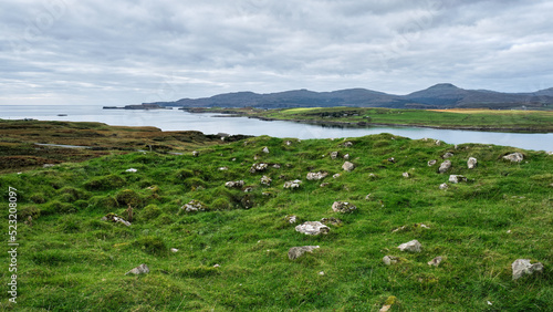 Abhainn Bhaile Mheadhonaich broch, Isle of Skye photo