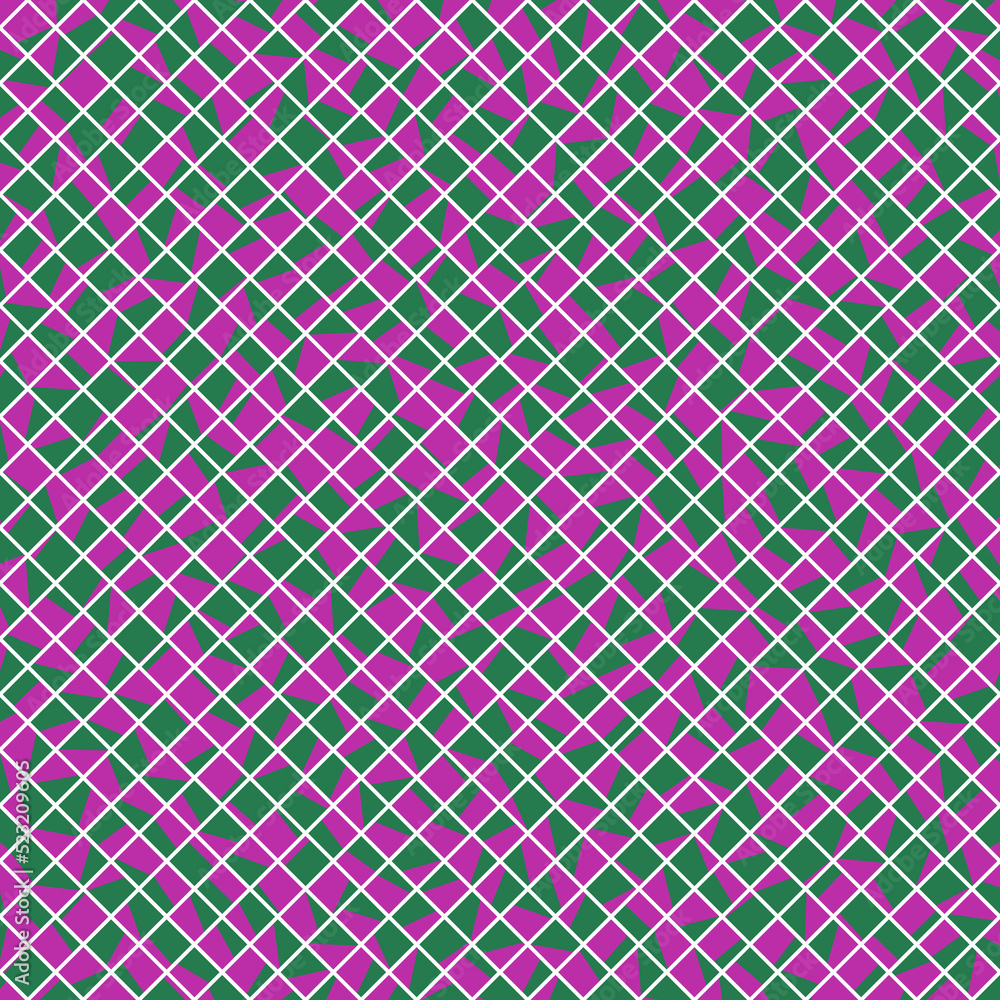Color Rhombus tile tessellation pattern illustration Color Rhombus tile tessellation pattern illustration