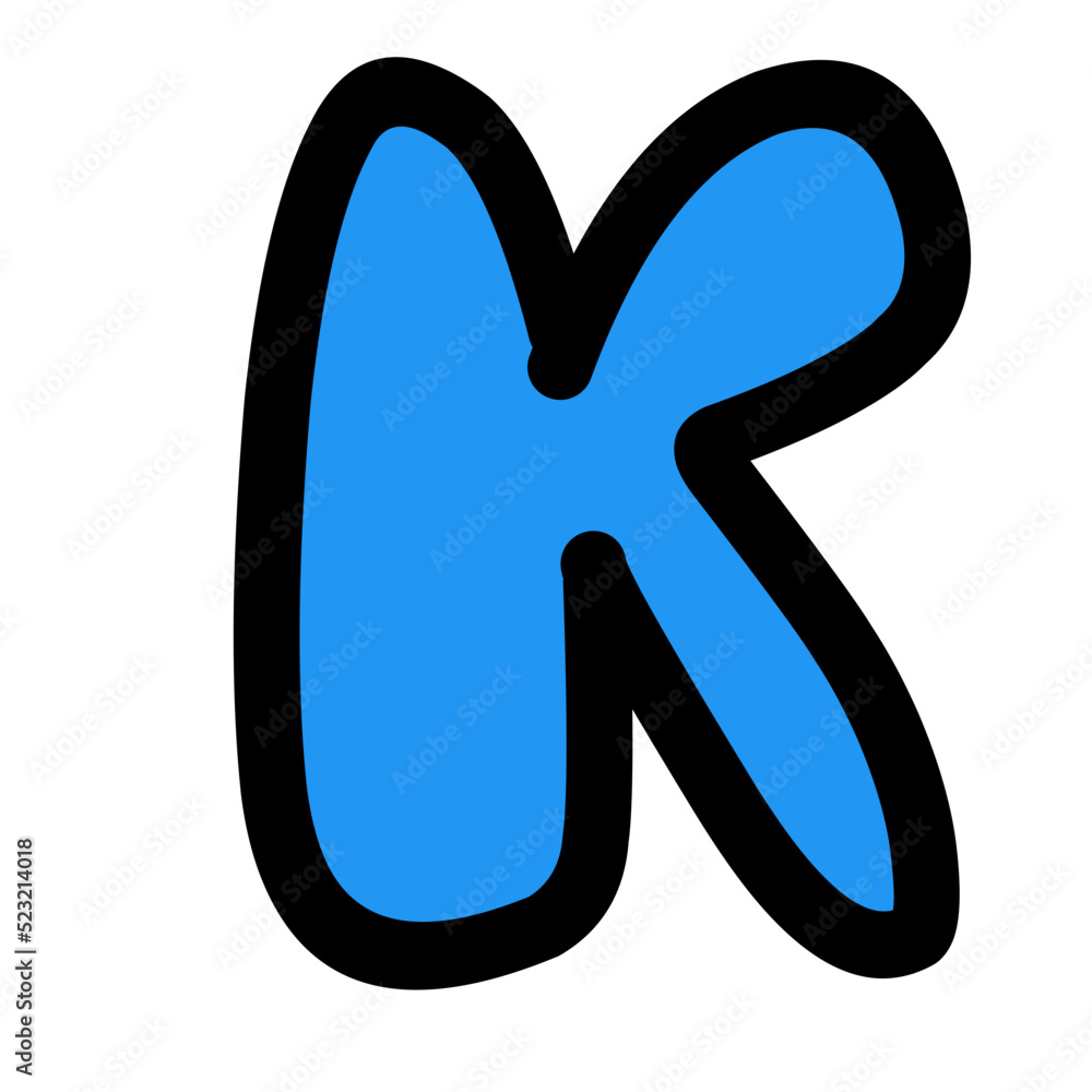 Fototapeta premium Vector Bubble font