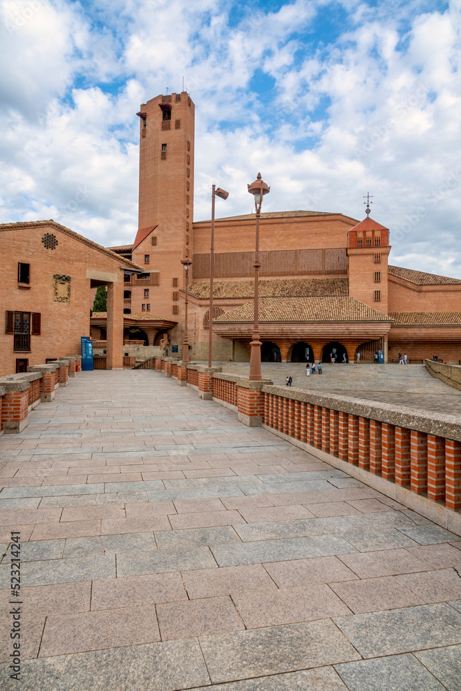 The Santuario de Torreciudad, a Marian shrine in Aragon, Spain, built by Josemaria Escriva, the founder of the Opus Dei. The Santuario de Torreciudad, a Marian shrine in Aragon, Spain, built by Josemaria Escriva, the founder of the Opus Dei.