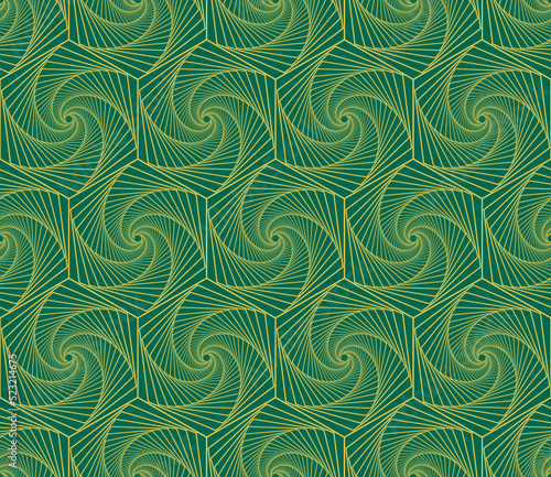 Seamless pattern of colorful fractal curves. Seamless pattern of fractals. Background of fractals.