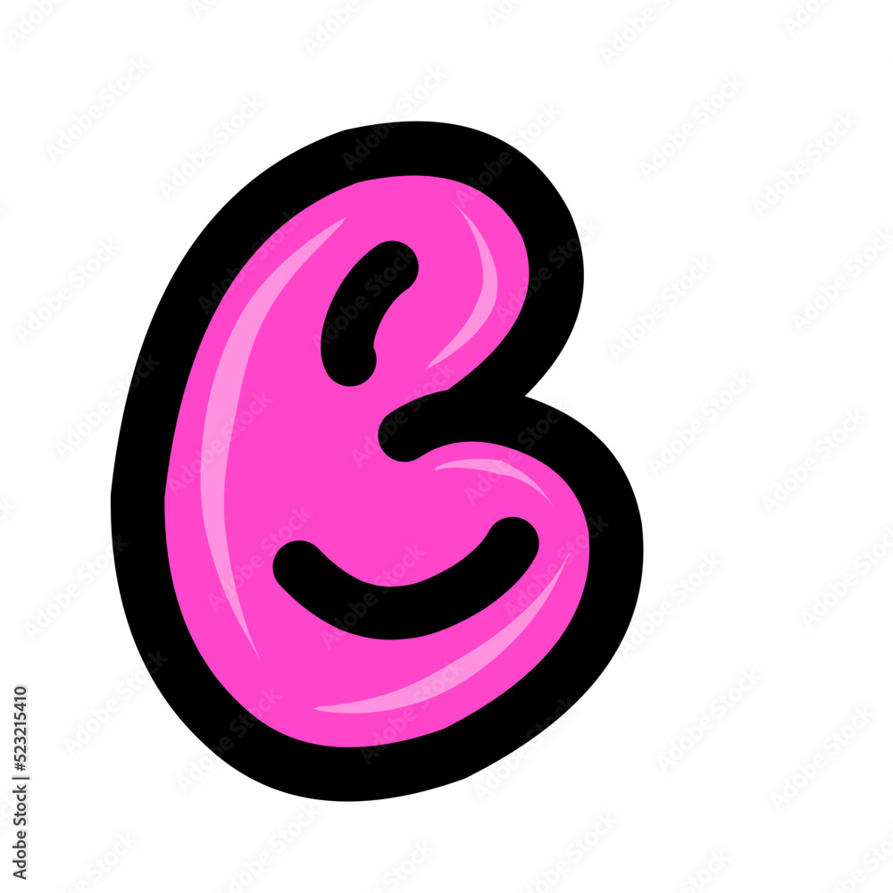 Cute Bubble font graffiti Cute Bubble font graffiti