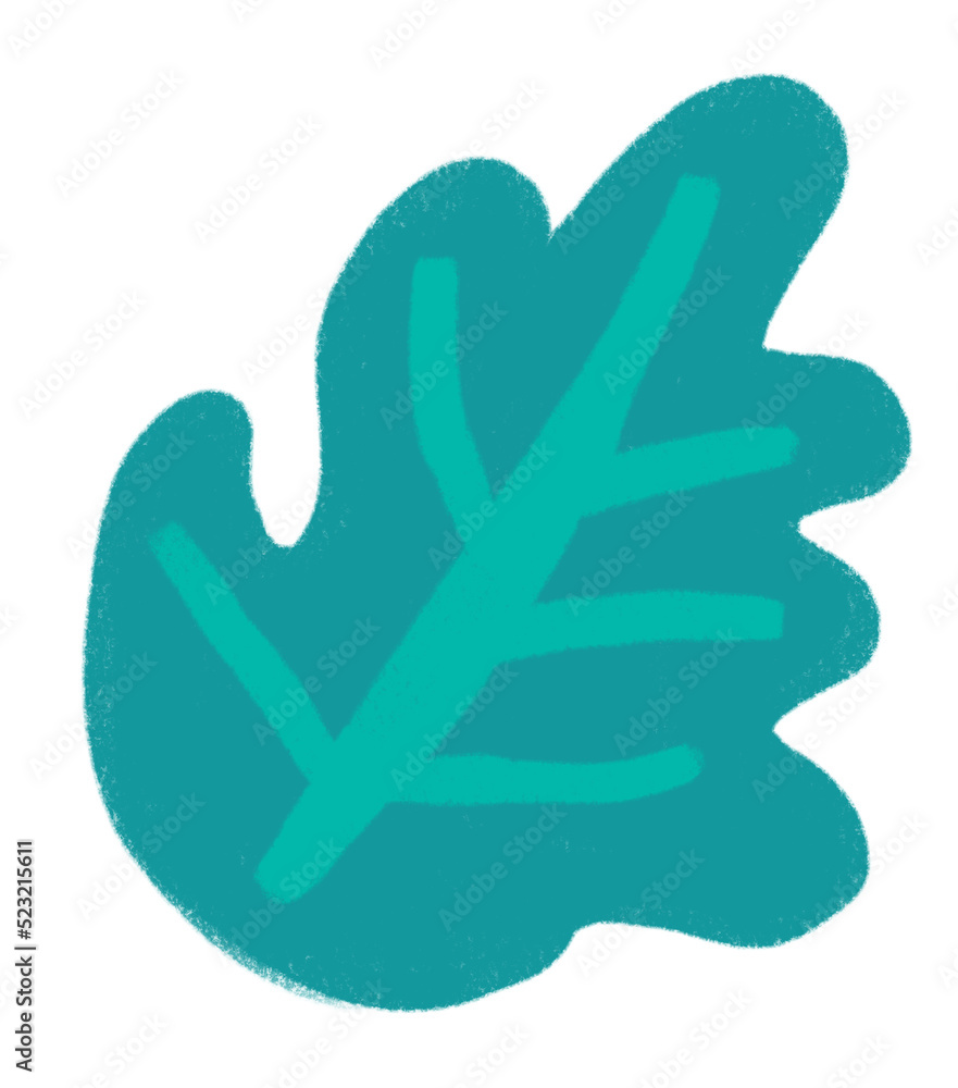 green salad leaf breakfast food set elements hand drawn doodle minimal style pastel color illustration green salad leaf breakfast food set elements hand drawn doodle minimal style pastel color illustration