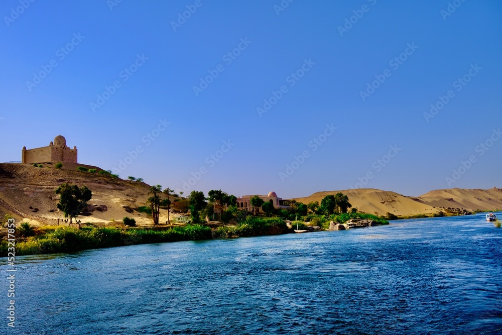Ägypten Assuan Landschaft
