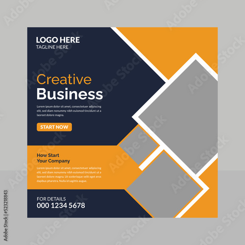 Corporate Business Social Media Banner Template