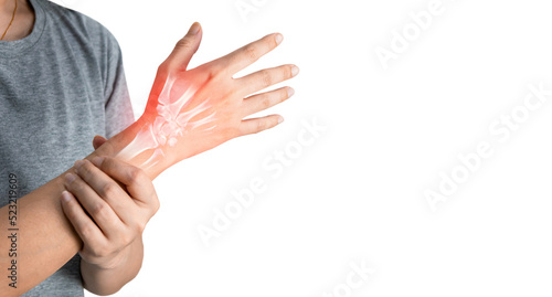 Inflammation of the muscles and bones of the arm