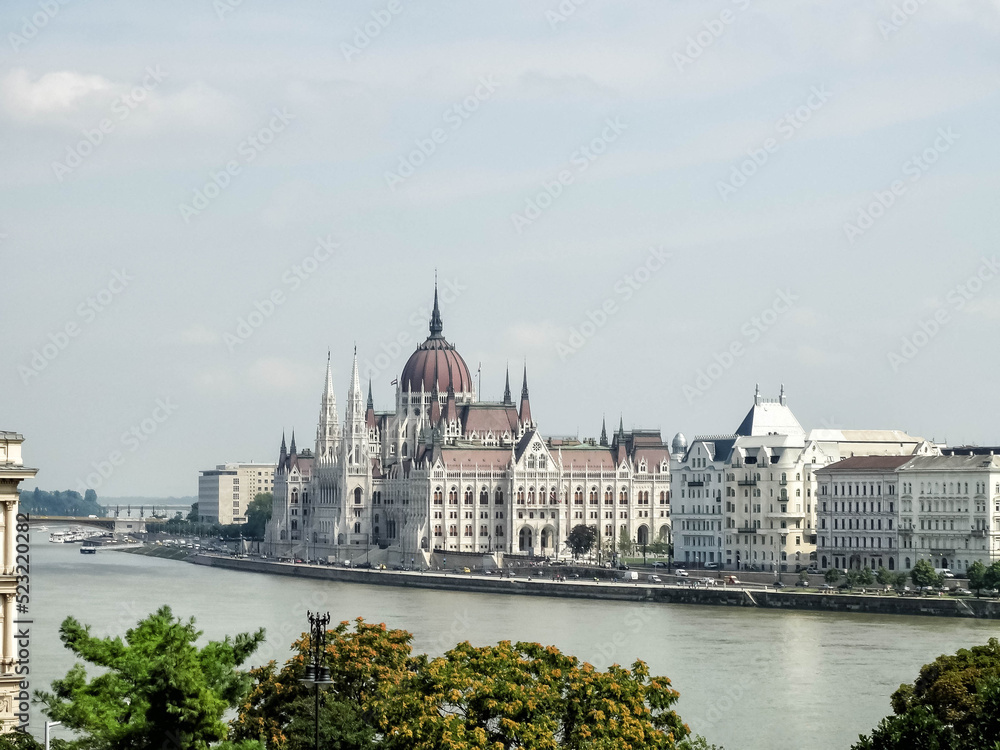 Budapest.
Beautiful view of Budapest from Buda Castle.


