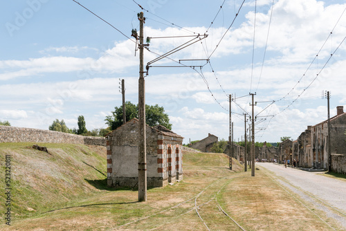 Tramstation of Oradour-sur-Glane photo