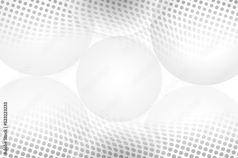 Abstract geometric white and gray color background. Gradient circle layers with gray circle for concept design minimal and modern background. Abstract geometric white and gray color background. Gradient circle layers with gray circle for concept design minimal and modern background.