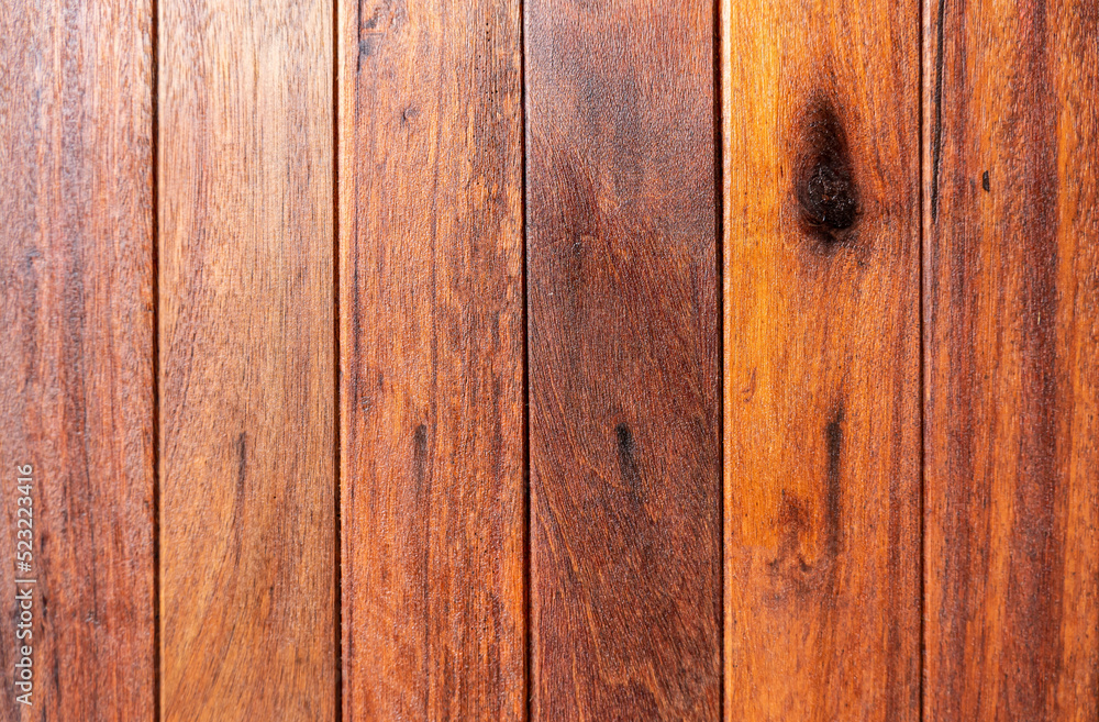 Wood plank Wall texture for background.The wooden surface is coated with varnish to protect the wood. Wood plank Wall texture for background.The wooden surface is coated with varnish to protect the wood.